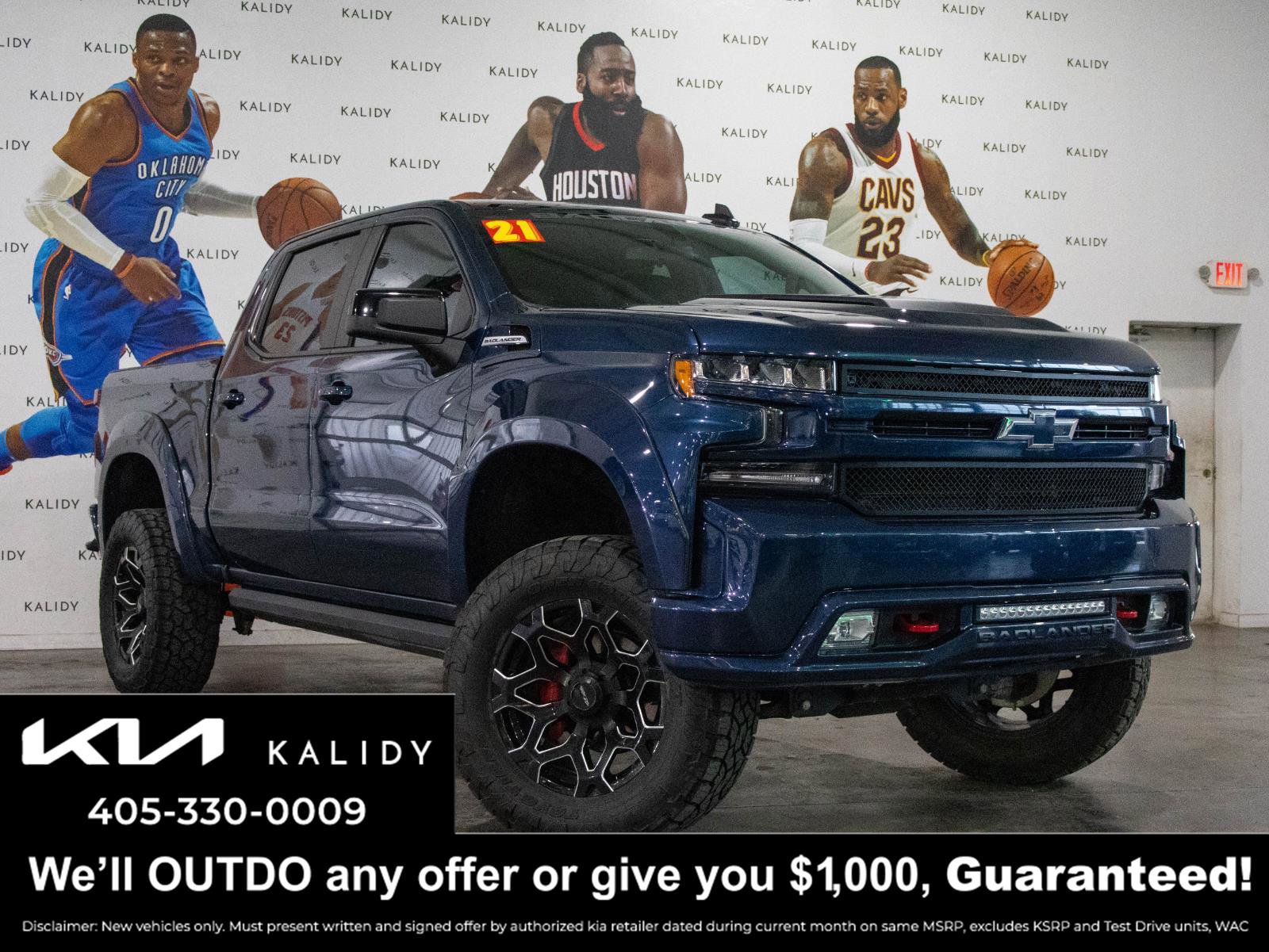 Used 2021 Chevrolet Silverado 1500 RST image 1