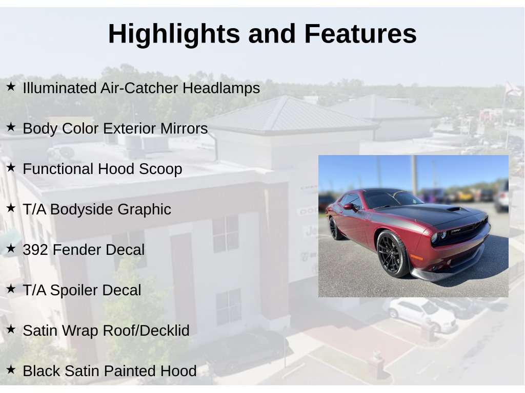Used 2023 Dodge Challenger R/T Scat Pack w/ T/A Package RWD image 11