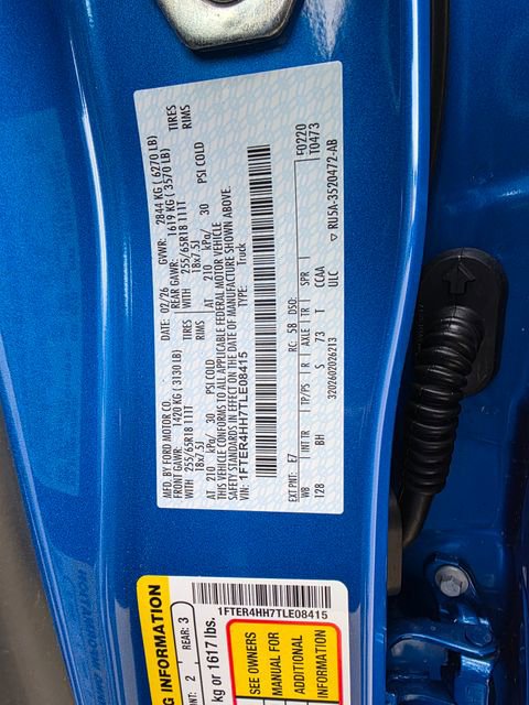 New 2026 Ford Ranger XLT w/ Equipment Group 301A High AWD/4WD image 56