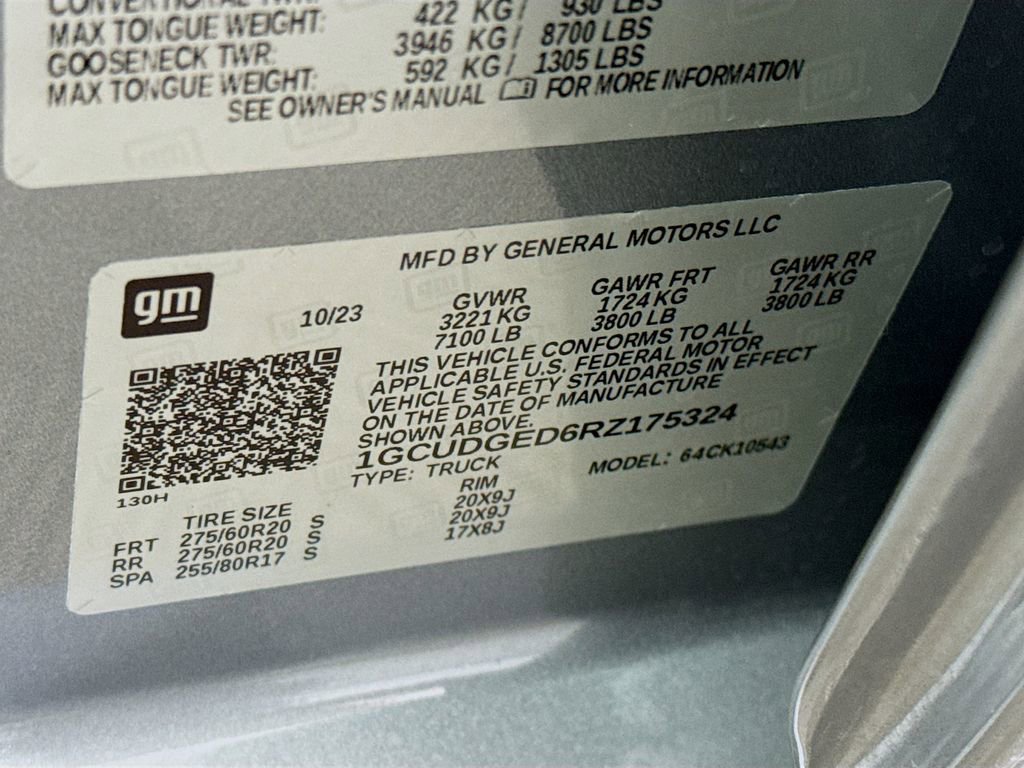 Used 2024 Chevrolet Silverado 1500 LTZ w/ LTZ Convenience Package II image 37