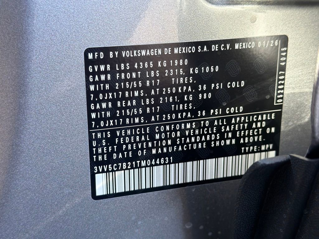 New 2026 Volkswagen Taos S image 26