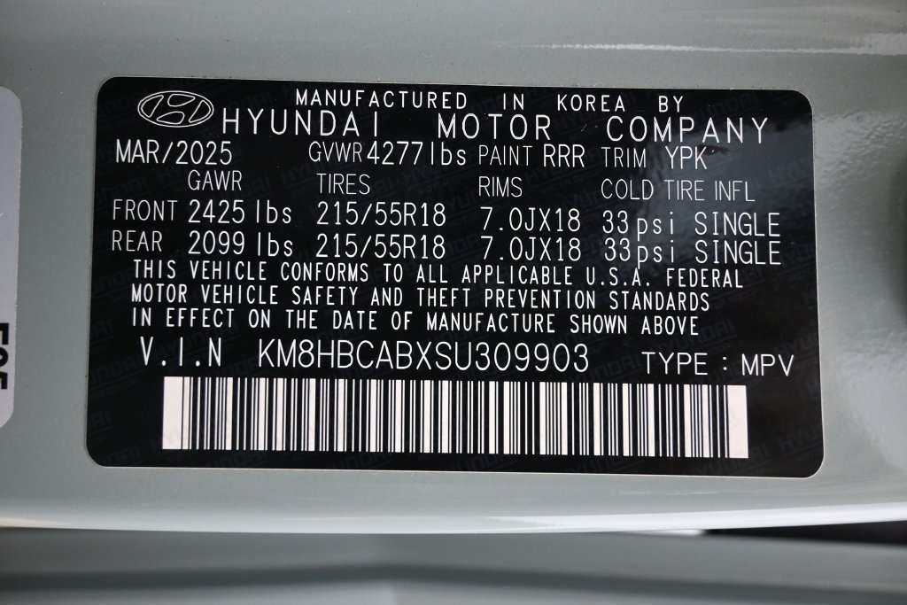Used 2025 Hyundai Kona SEL AWD/4WD image 27