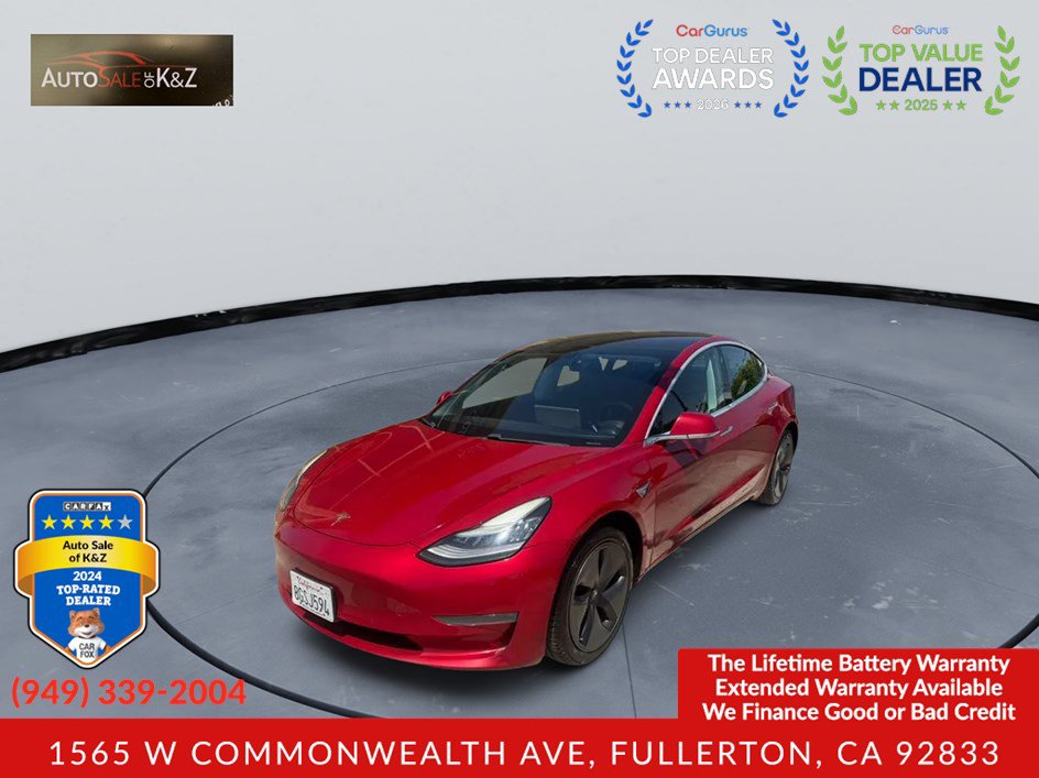 Used 2018 Tesla Model 3 Long Range RWD image 3