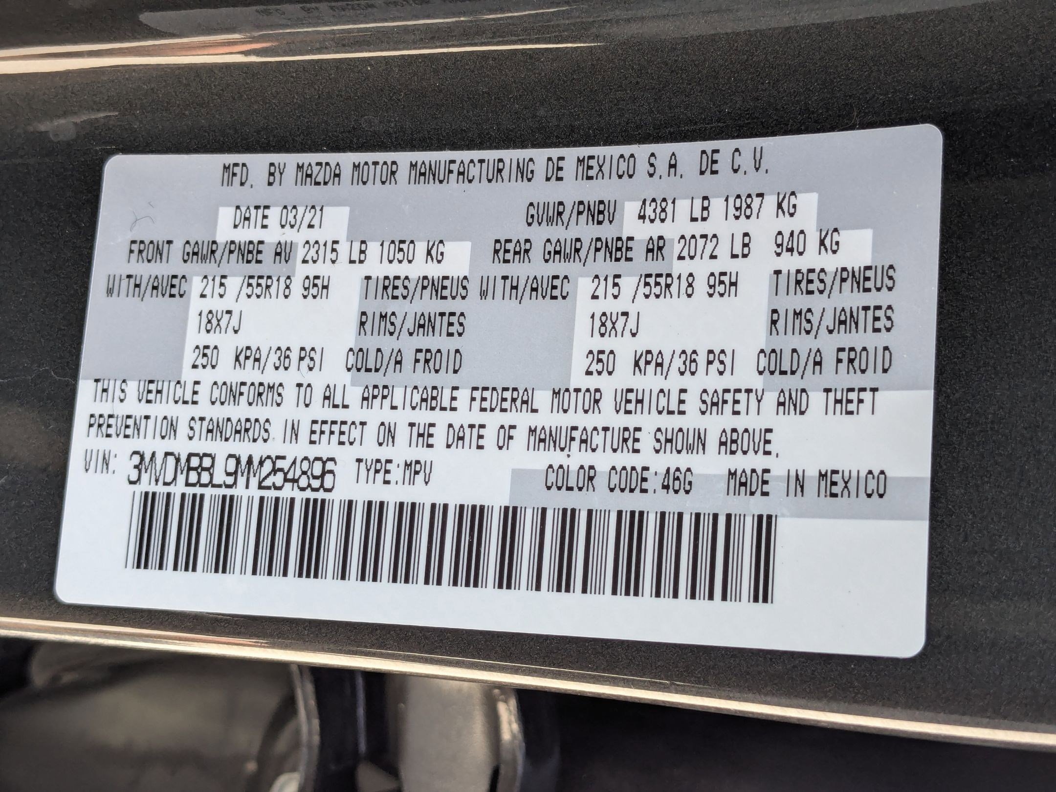 Used 2021 MAZDA CX-30 AWD 2.5 S w/ Select Package image 31