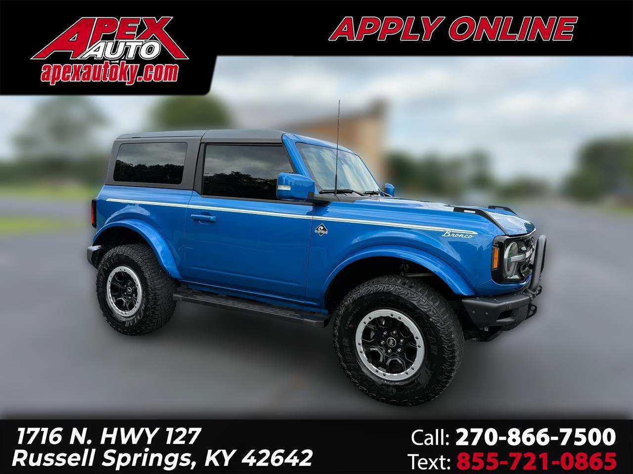 Used 2022 Ford Bronco Outer Banks w/ Sasquatch Package