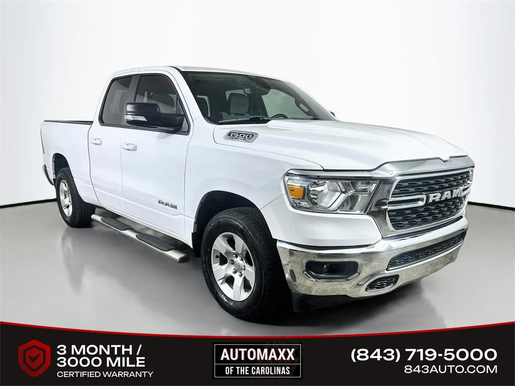 Used 2022 RAM 1500 Big Horn w/ Trailer Tow Group (B) RWD image 1