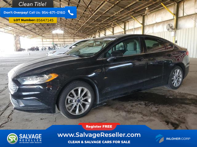 Used 2017 Ford Fusion SE w/ Fusion SE Technology Package