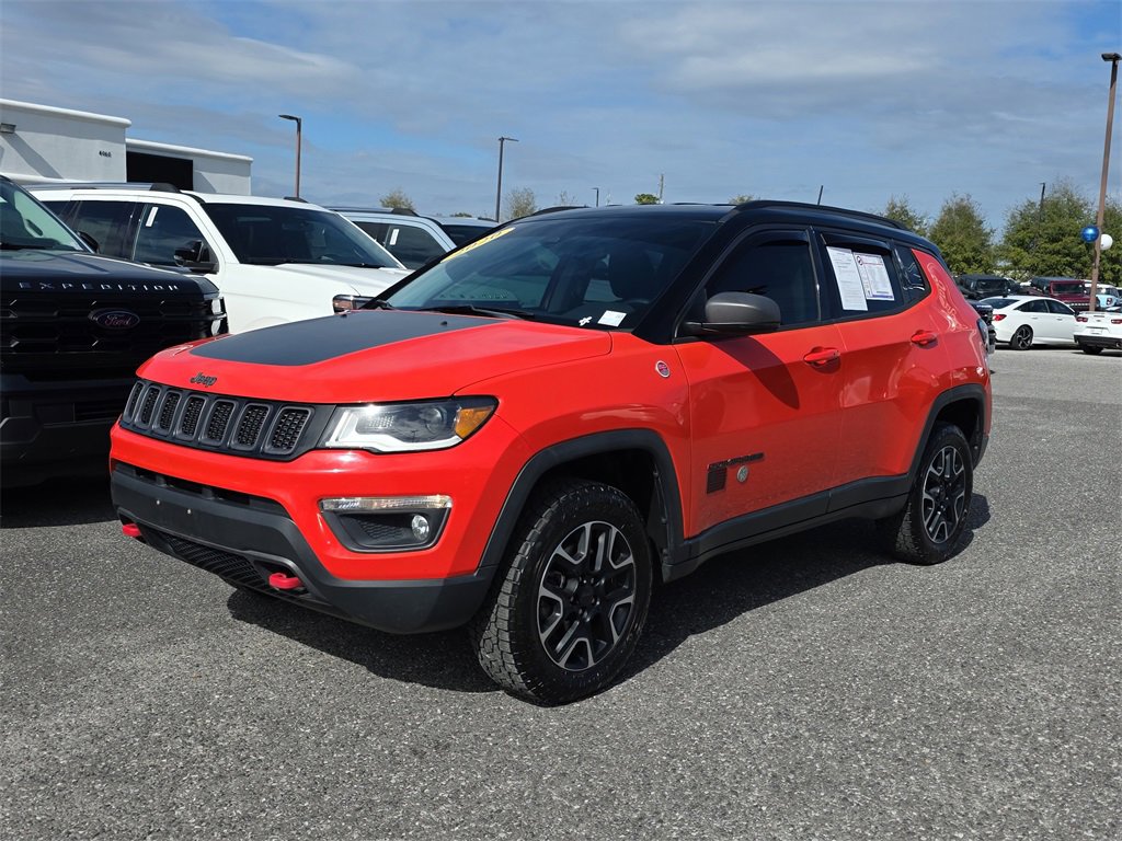 Used 2020 Jeep Compass Trailhawk w/ Advanced Safety Group image 9