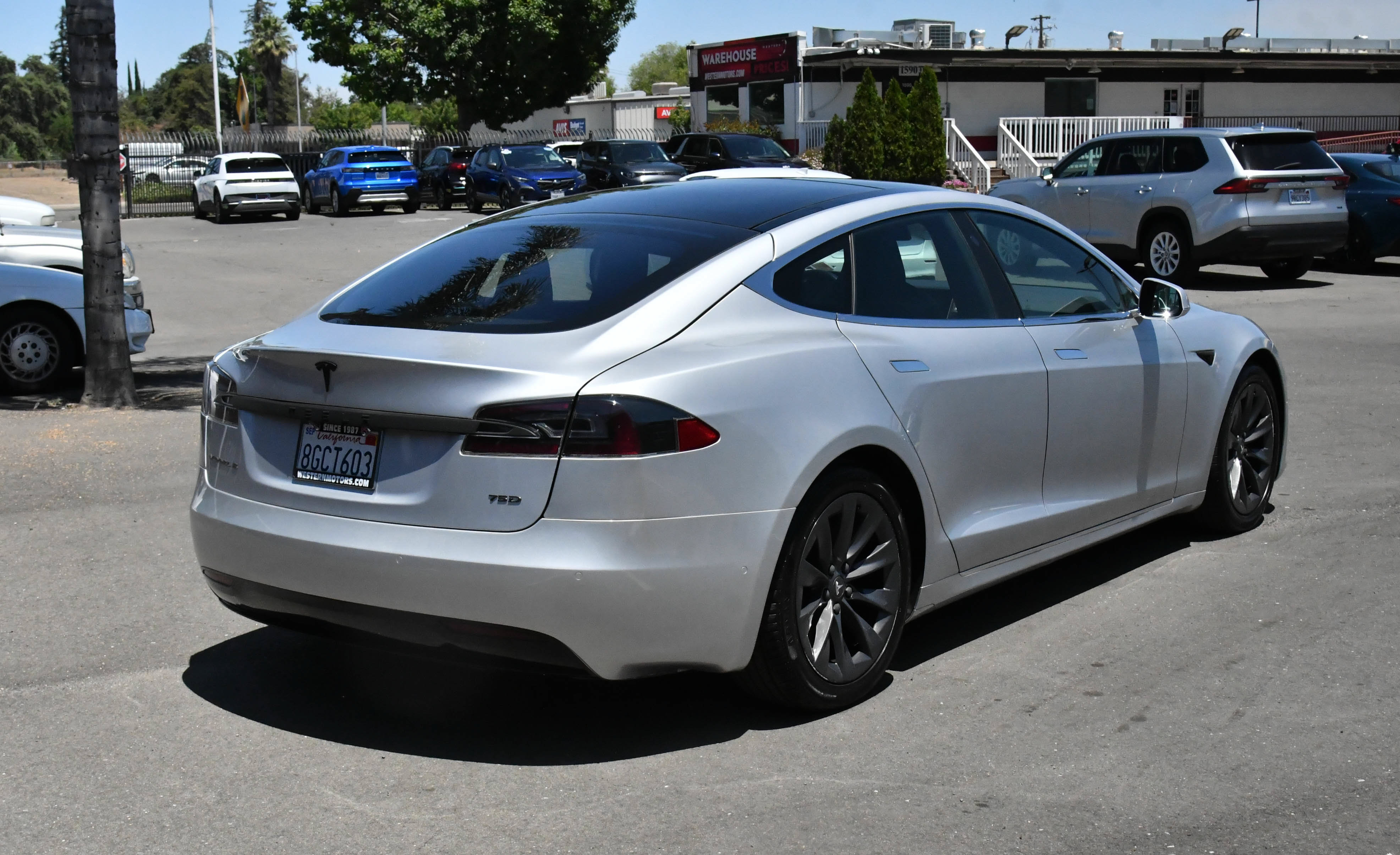 Used 2018 Tesla Model S 75D AWD/4WD image 8