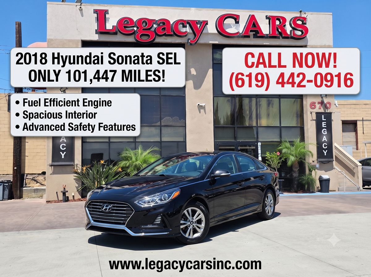 Used 2018 Hyundai Sonata SEL FWD image 2