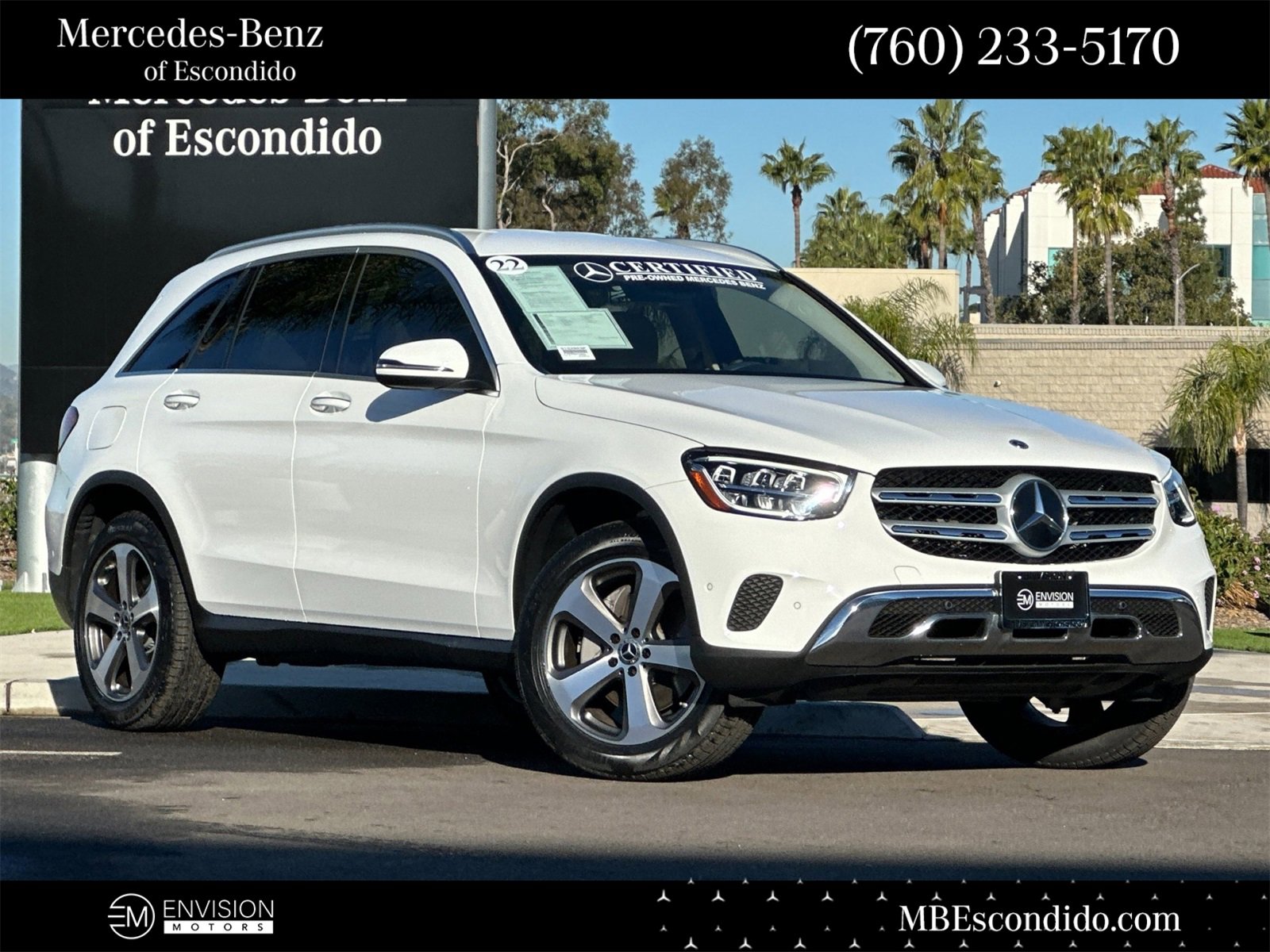 Certified 2022 Mercedes-Benz GLC 300 4MATIC w/ Premium Package Lite image 1
