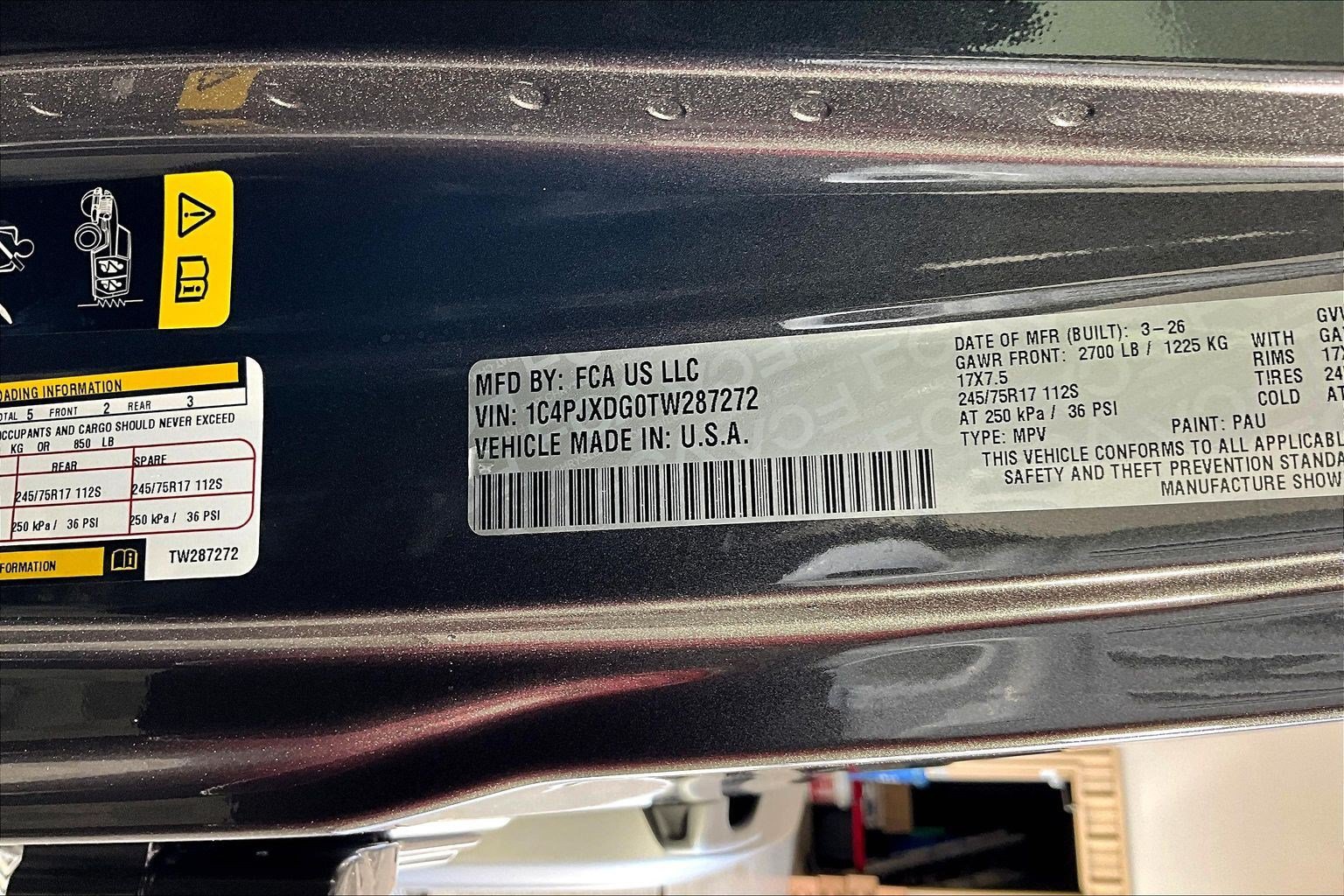 New 2026 Jeep Wrangler Unlimited Sport AWD/4WD image 20