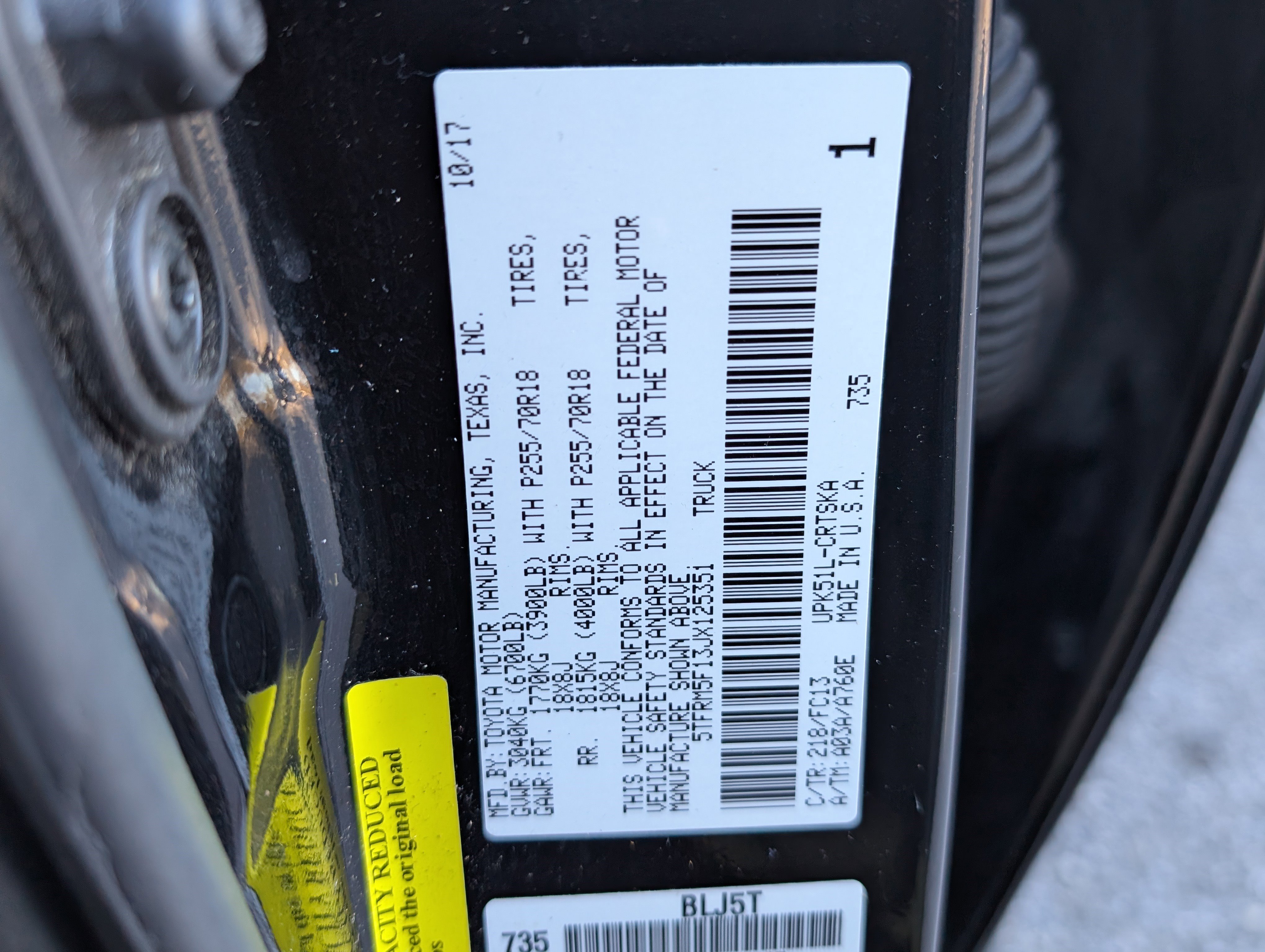 Used 2018 Toyota Tundra SR5 w/ SR5 Upgrade Package image 32