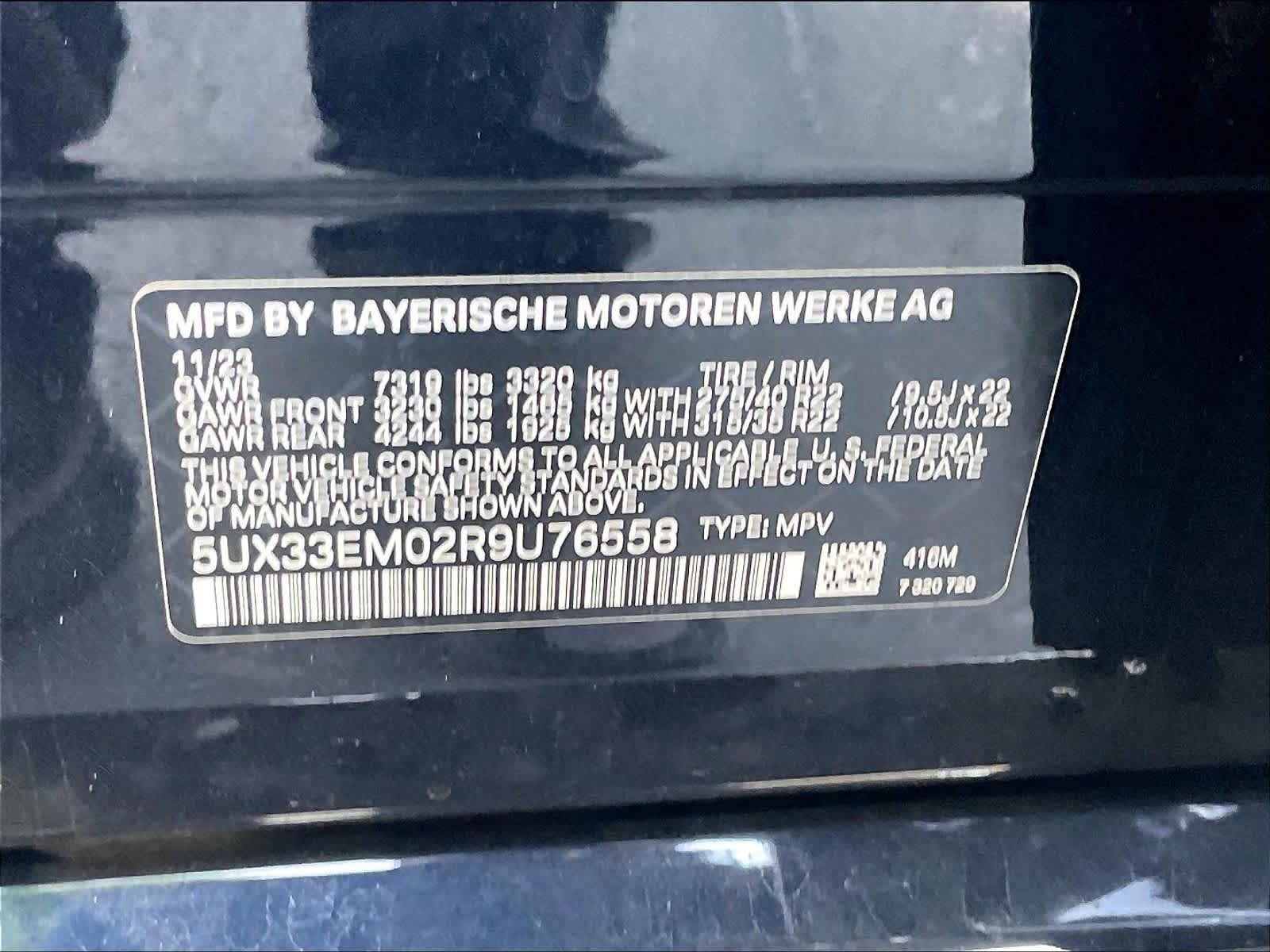 Used 2024 BMW X7 M60i w/ Executive Package AWD/4WD image 33