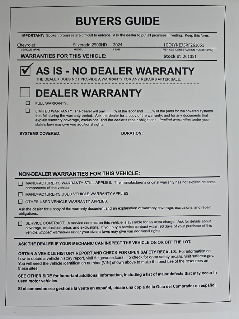 Used 2024 Chevrolet Silverado 2500 LT w/ Convenience Package image 29