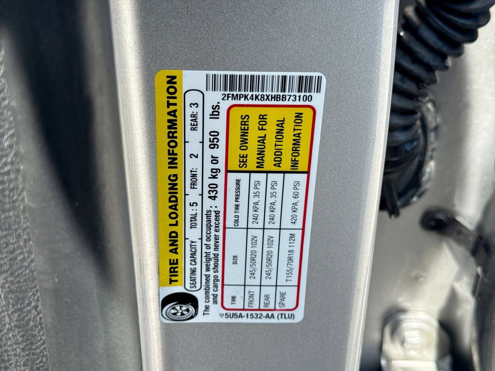 Used 2017 Ford Edge Titanium w/ Equipment Group 302A AWD/4WD image 43