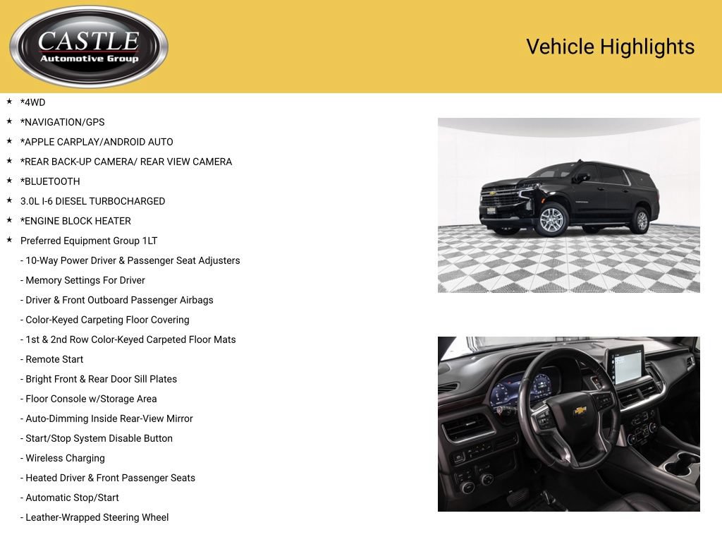Used 2022 Chevrolet Suburban LT AWD/4WD image 3