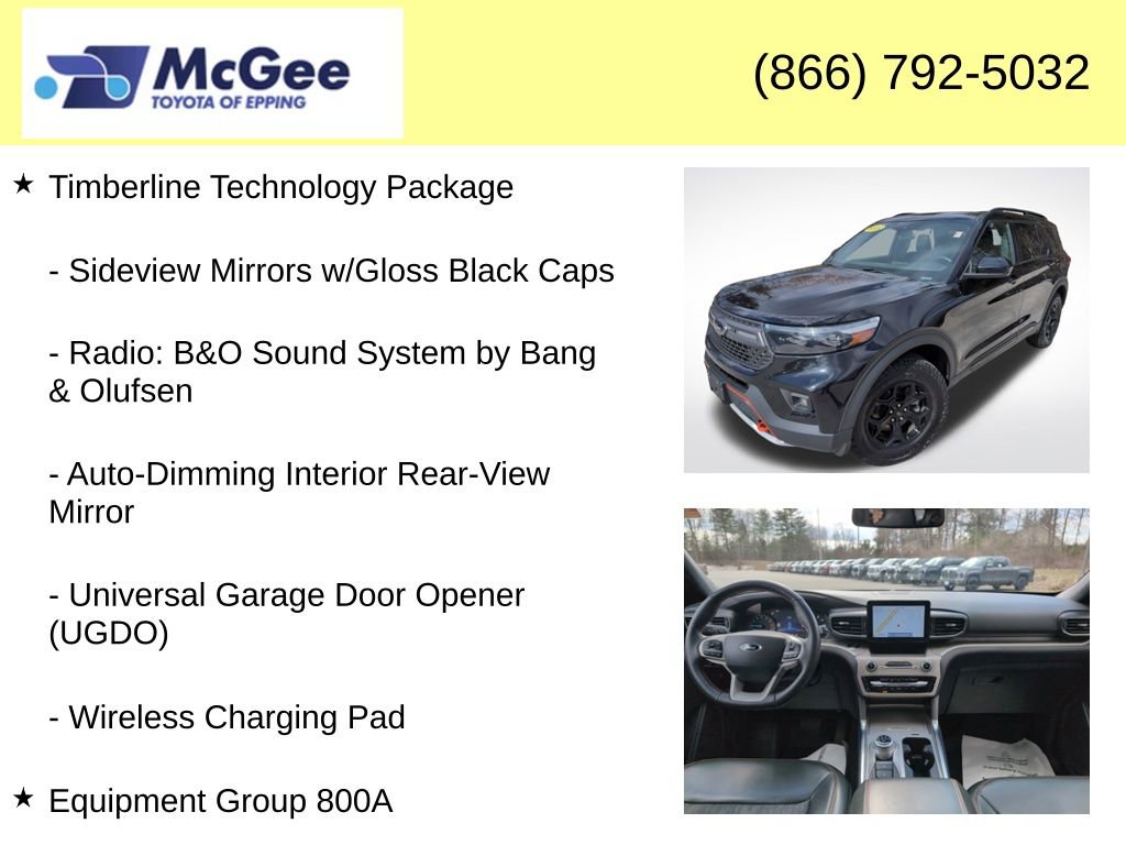 Used 2022 Ford Explorer Timberline w/ Timberline Technology Package AWD/4WD image 16