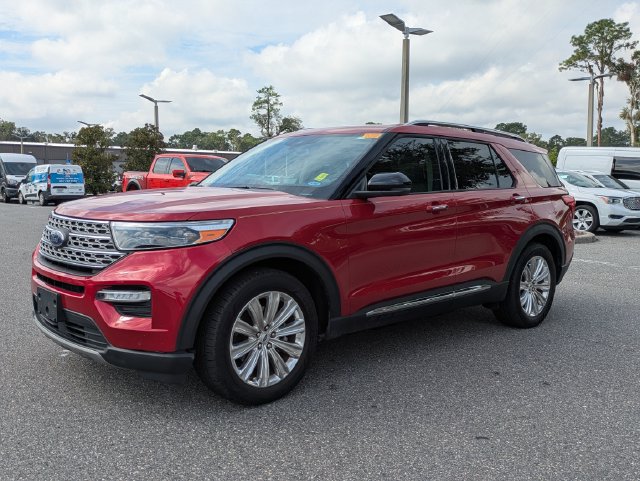 Used 2022 Ford Explorer Limited w/ Limited Technology Package RWD image 7