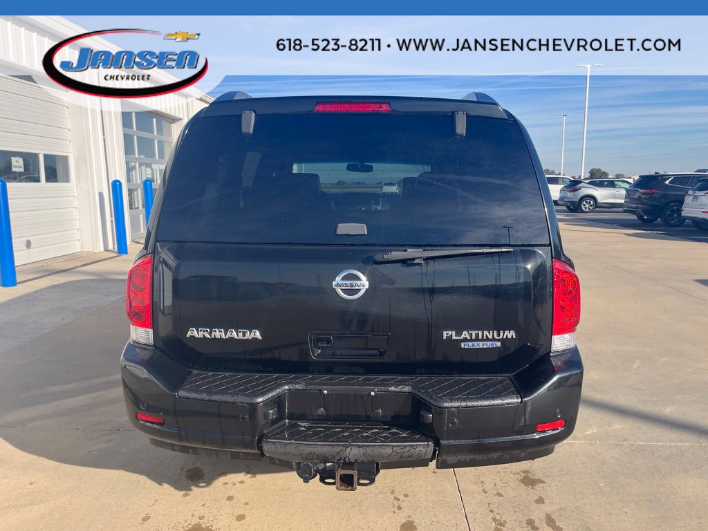 Used 2015 Nissan Armada Platinum w/ 2nd Row Captain Seat Package AWD/4WD image 5