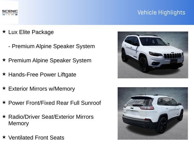 Used 2023 Jeep Cherokee Altitude Lux w/ Lux Elite Package AWD/4WD image 10