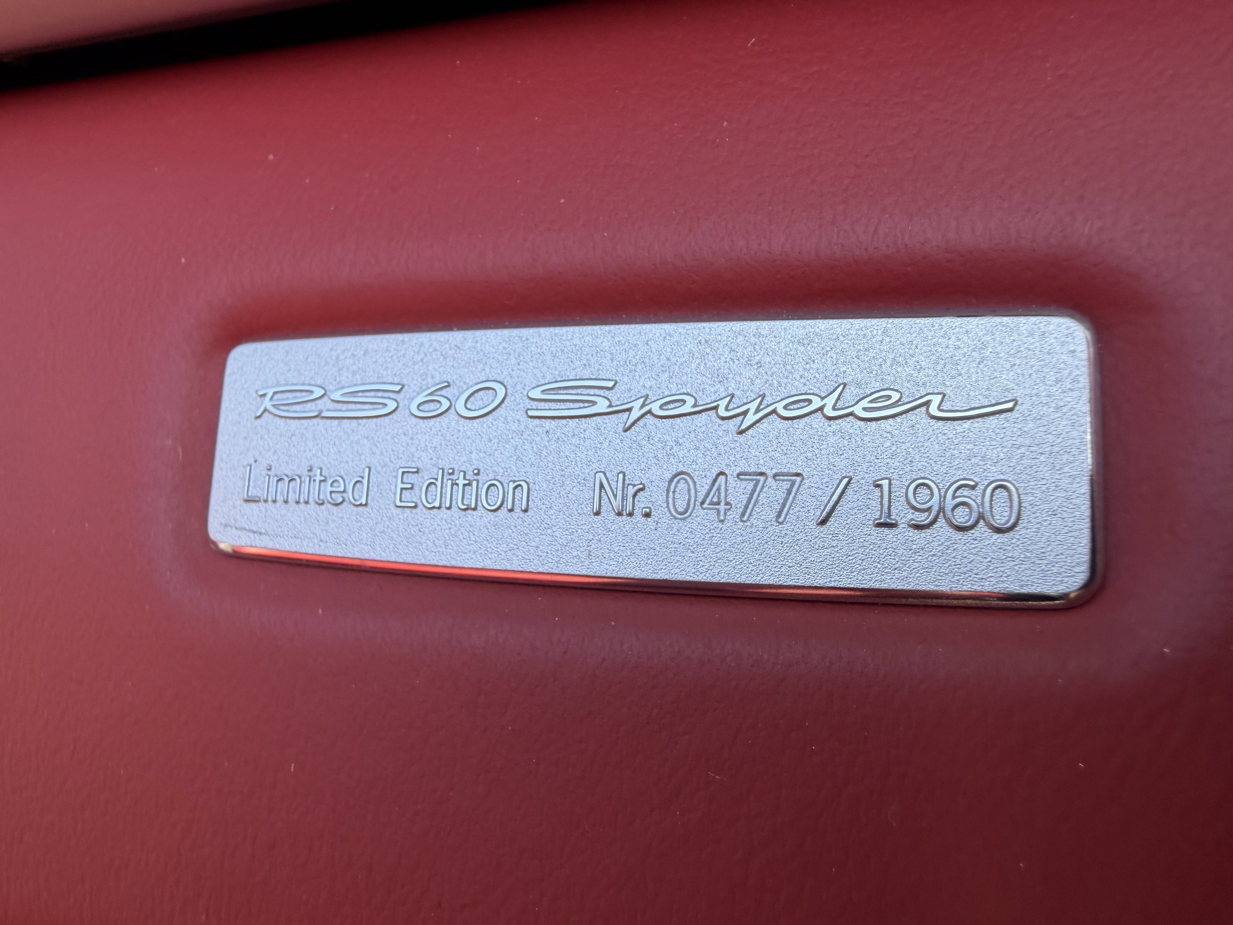 Used 2008 Porsche Boxster RS 60 Spyder image 34