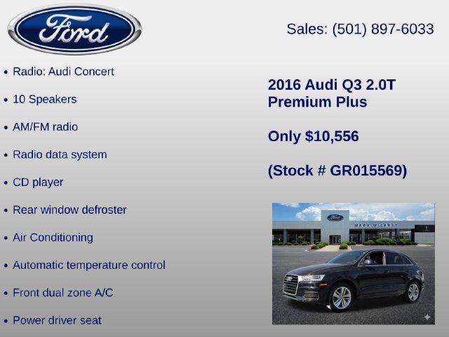 Used 2016 Audi Q3 2.0T Premium Plus FWD image 6