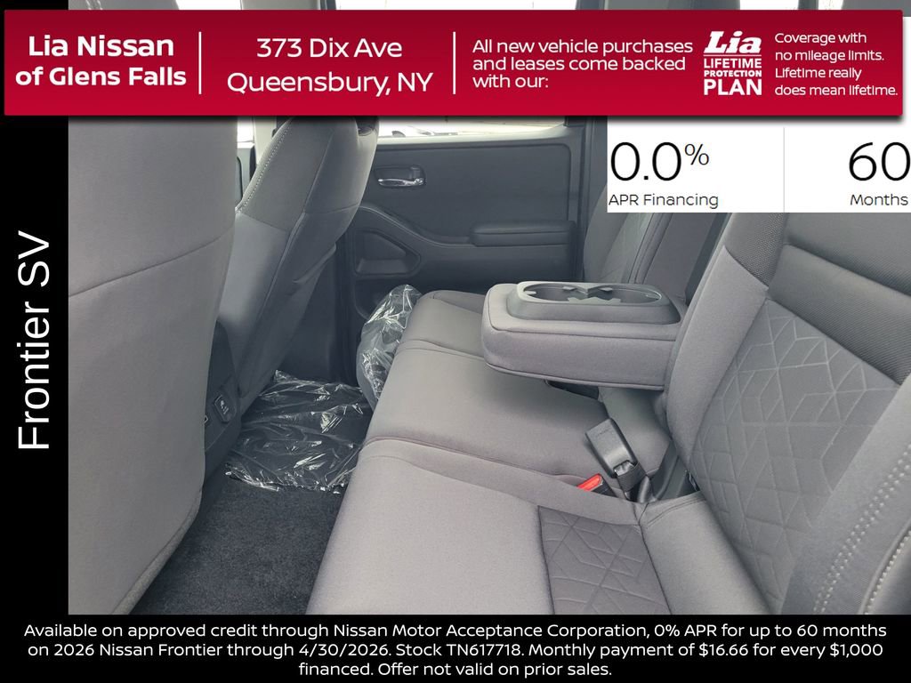 New 2026 Nissan Frontier SV w/ SV Convenience Package image 30