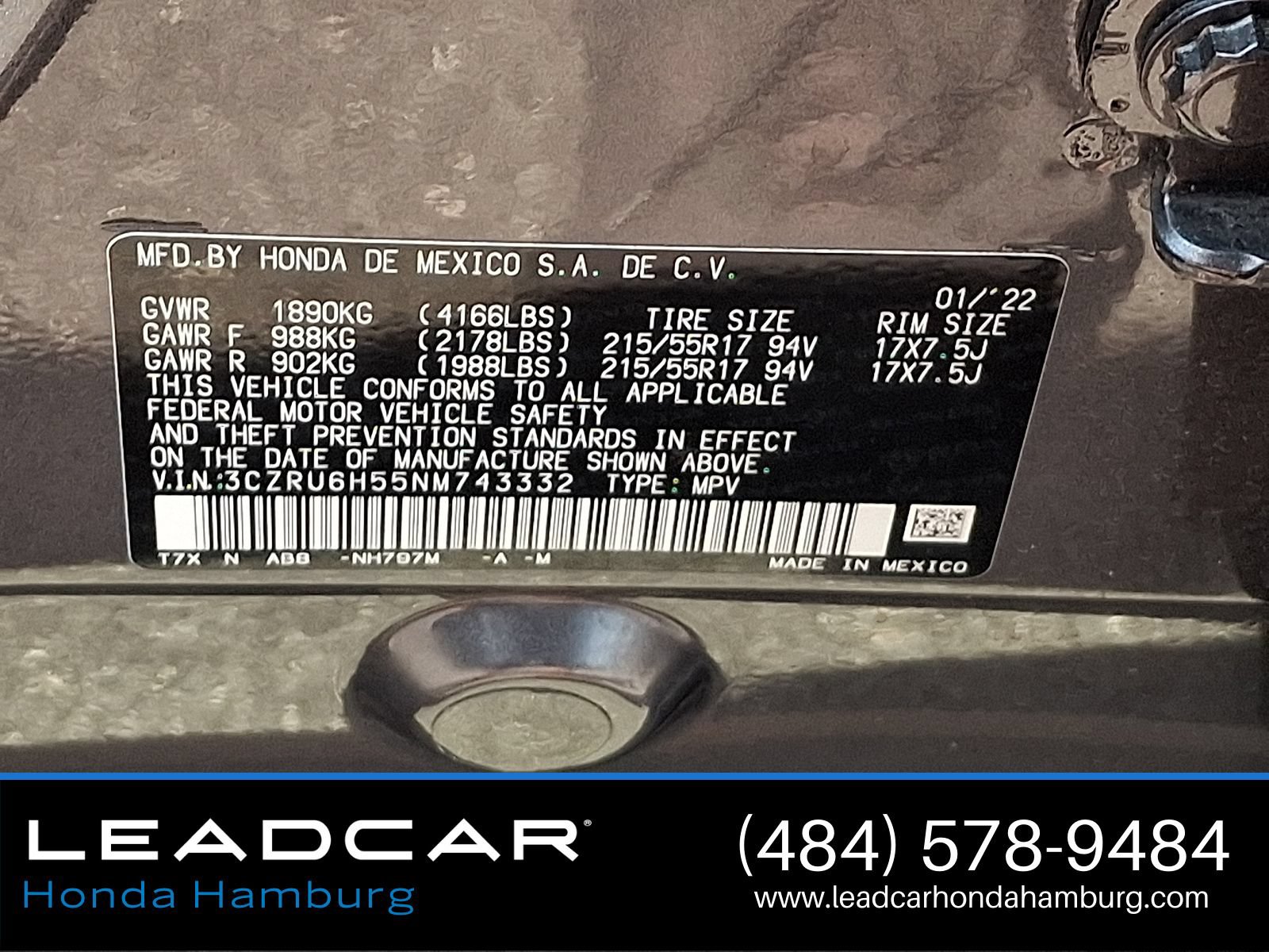 Used 2022 Honda HR-V EX image 27