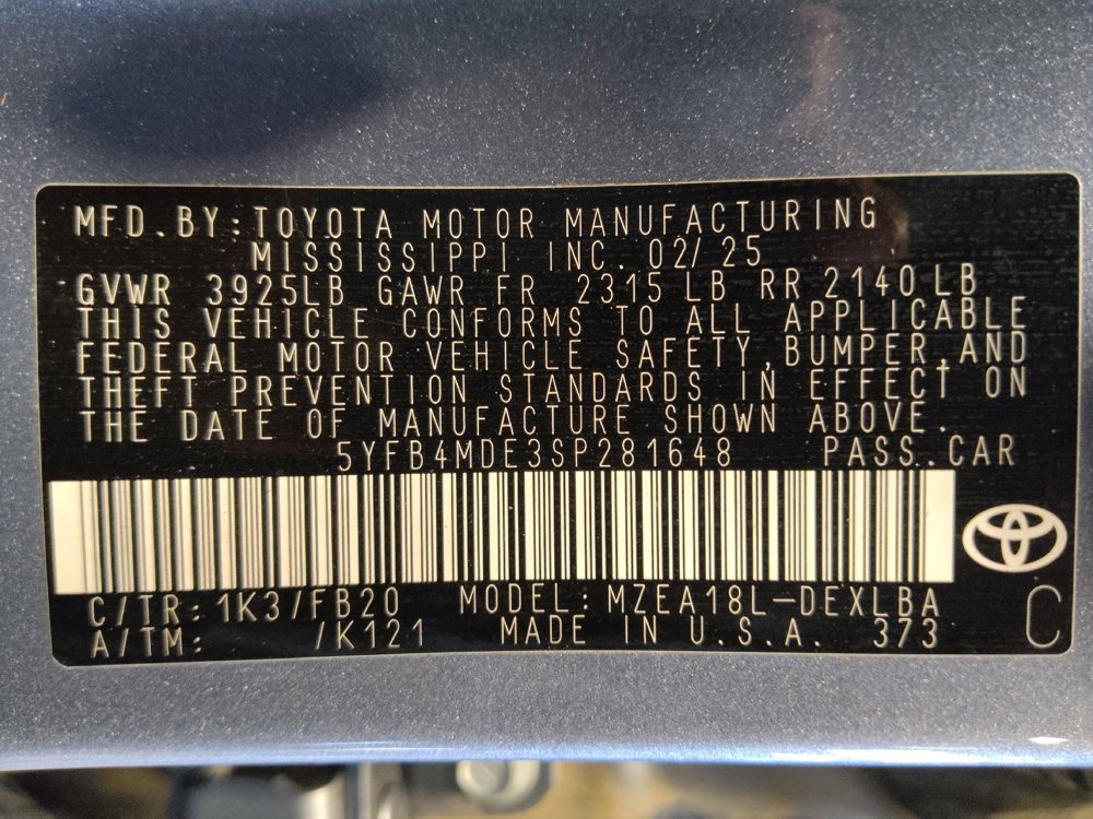 Used 2025 Toyota Corolla LE FWD image 33