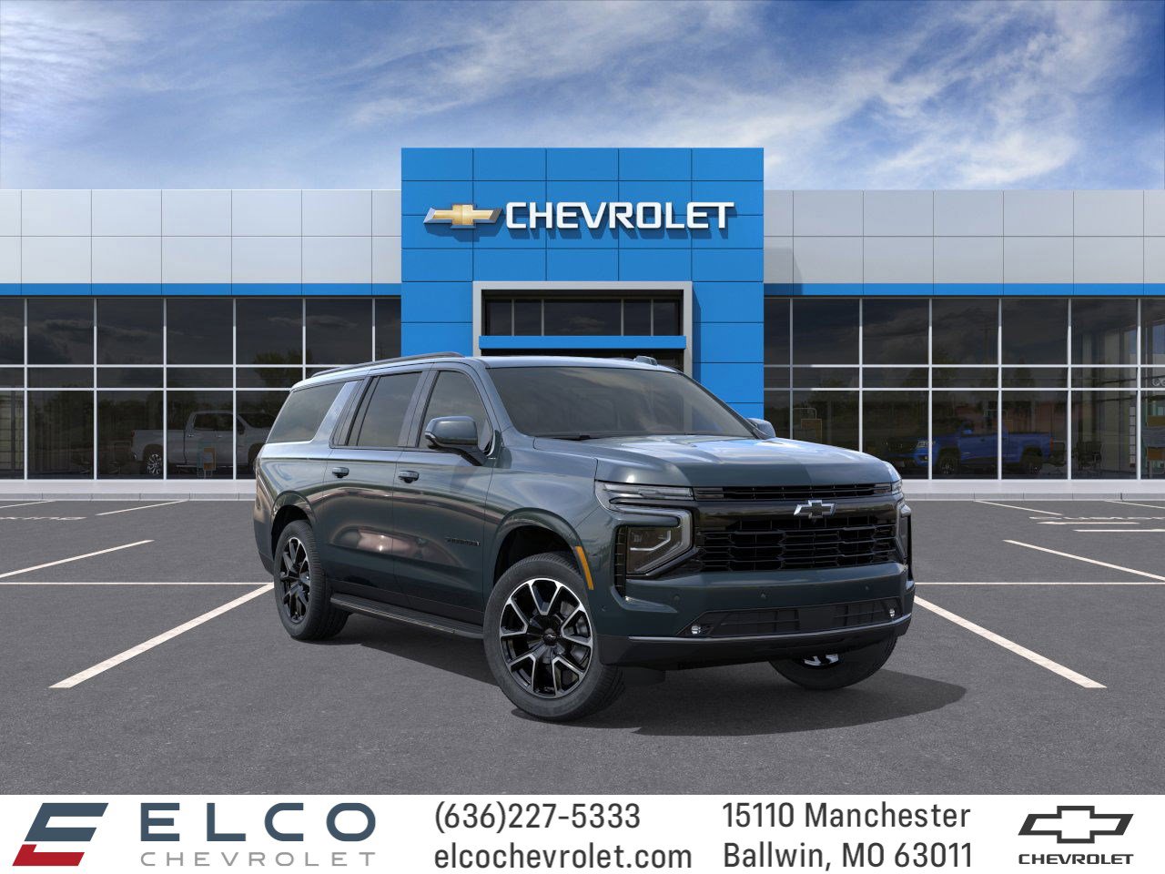 New 2026 Chevrolet Suburban RST image 1