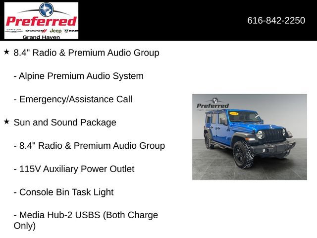 Used 2021 Jeep Wrangler Unlimited Sport AWD/4WD image 30