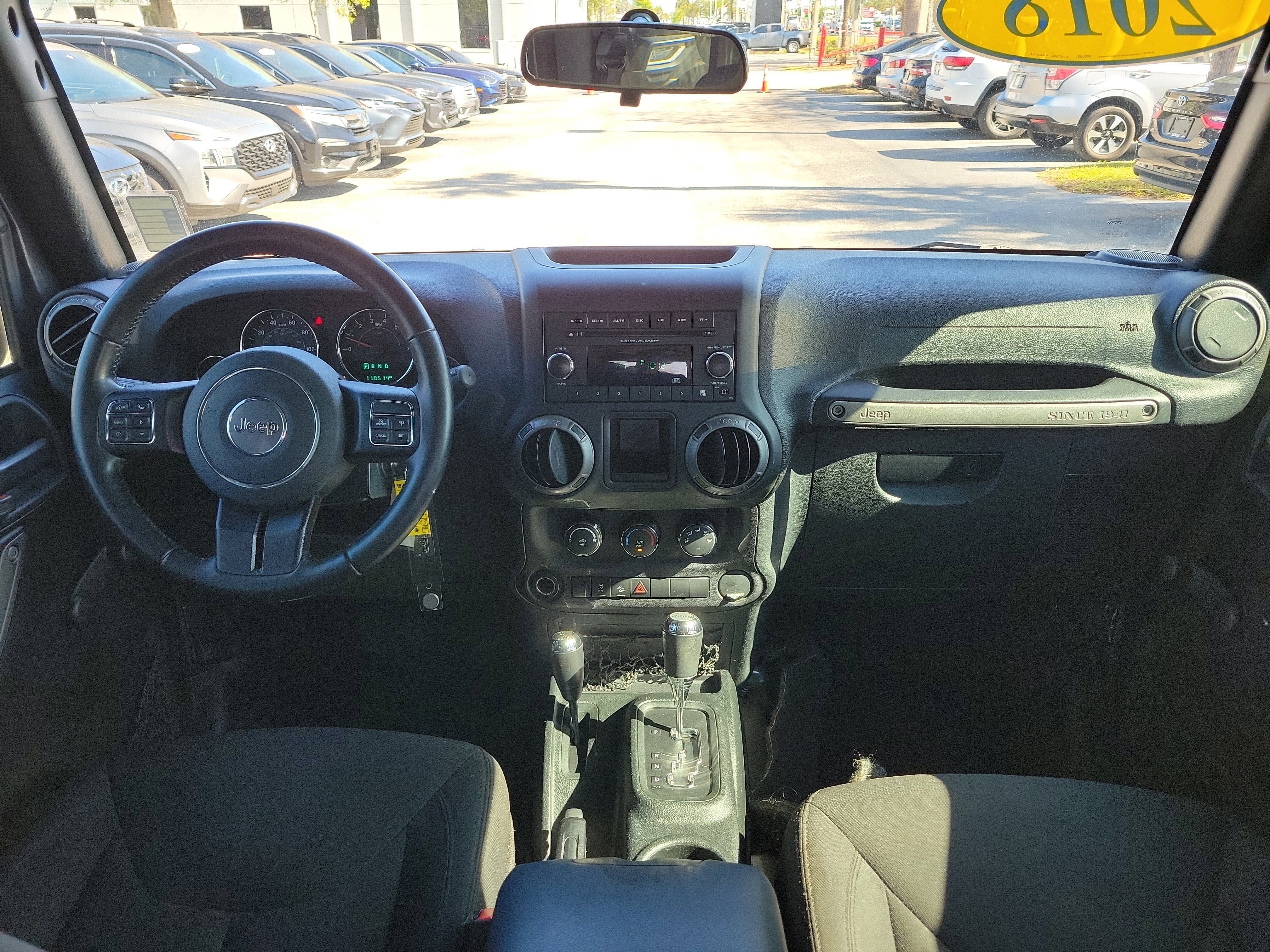 Used 2018 Jeep Wrangler Unlimited Sport w/ Connectivity Group AWD/4WD image 15