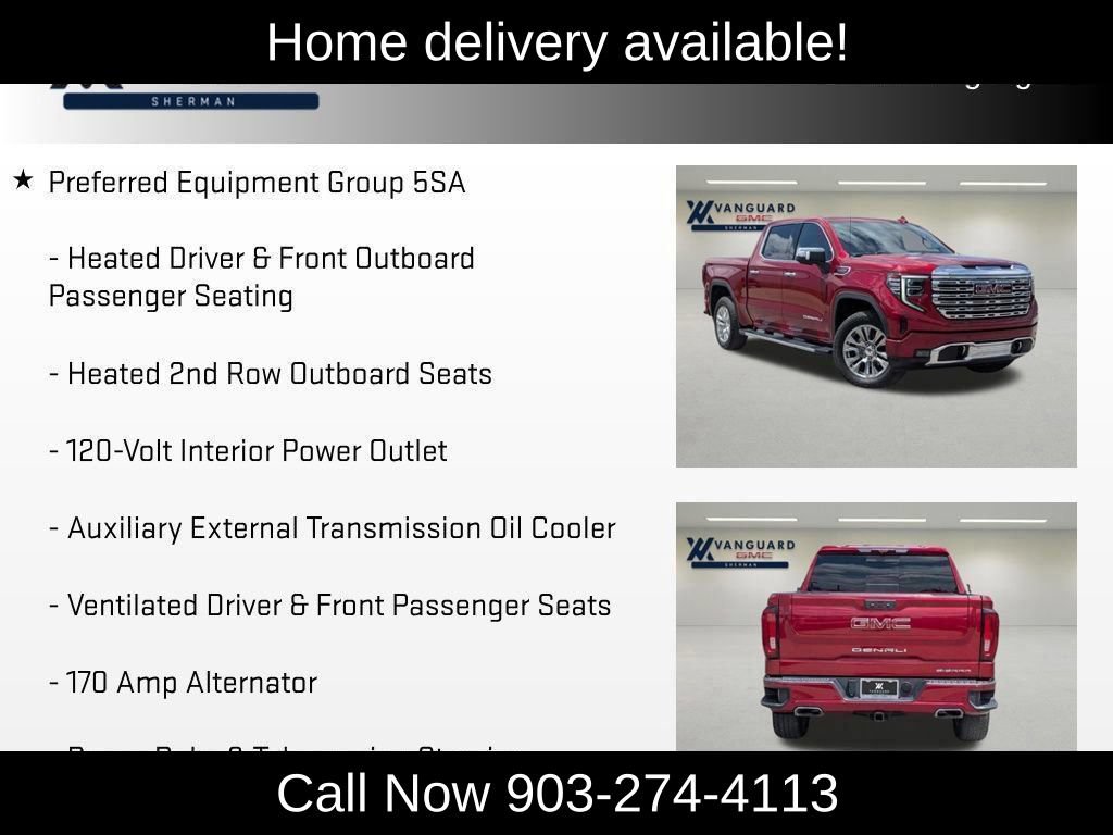 Used 2024 GMC Sierra 1500 Denali w/ Technology Package AWD/4WD image 76