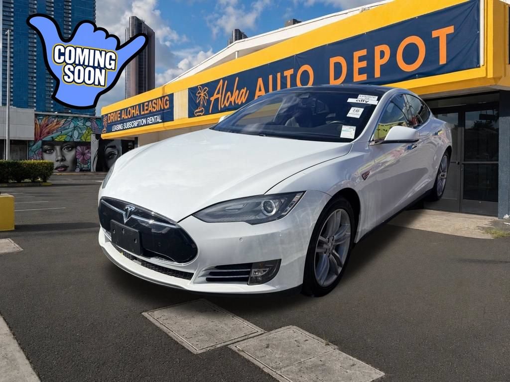 Used 2015 Tesla Model S 85D AWD/4WD image 1