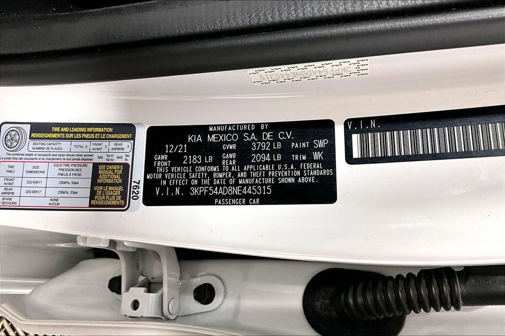 Used 2022 Kia Forte GT-Line w/ GT-Line Technology Package image 31