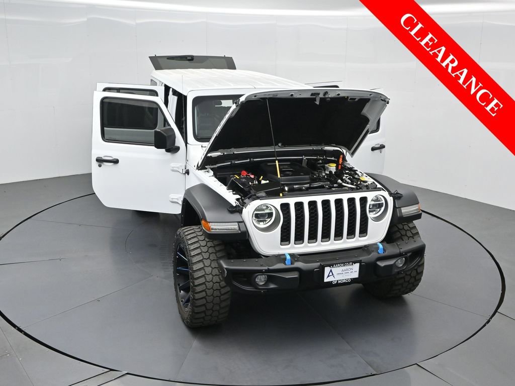 Used 2021 Jeep Wrangler Unlimited Rubicon 4xe w/ Steel Bumper Group image 36