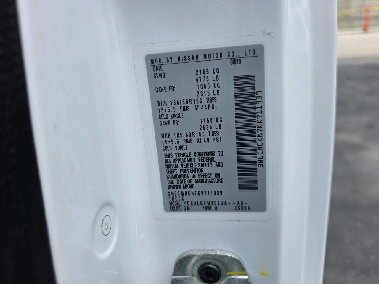 Used 2019 Nissan NV200 SV w/ Back Door Glass Package FWD image 26