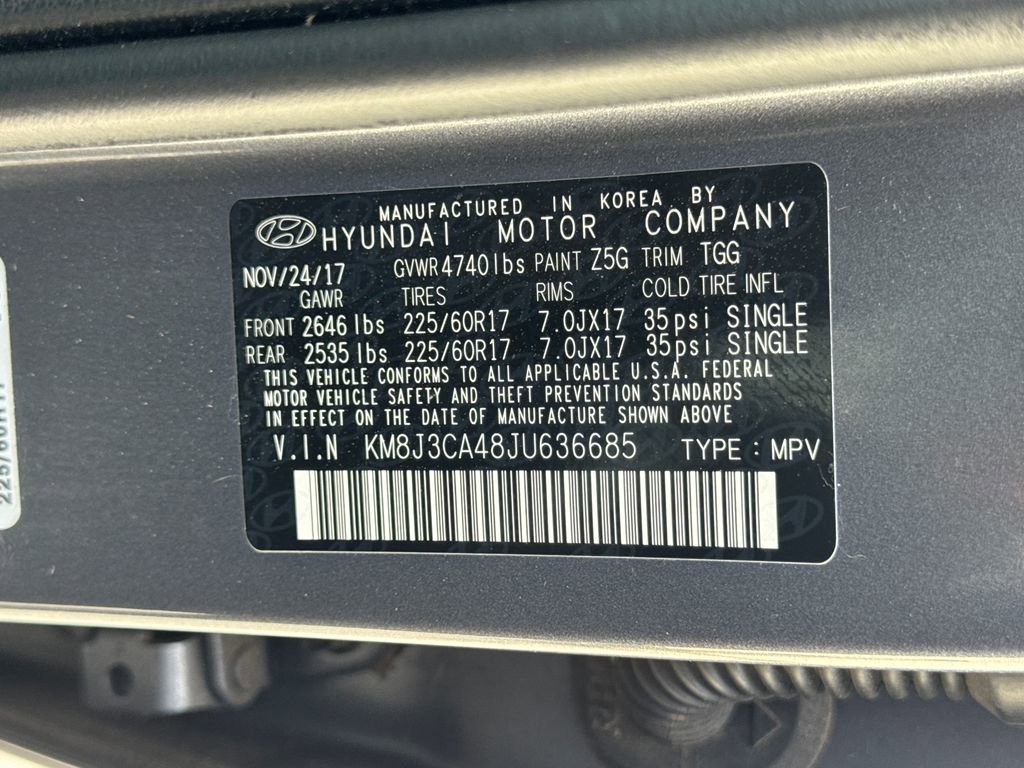 Used 2018 Hyundai Tucson SEL AWD/4WD image 21