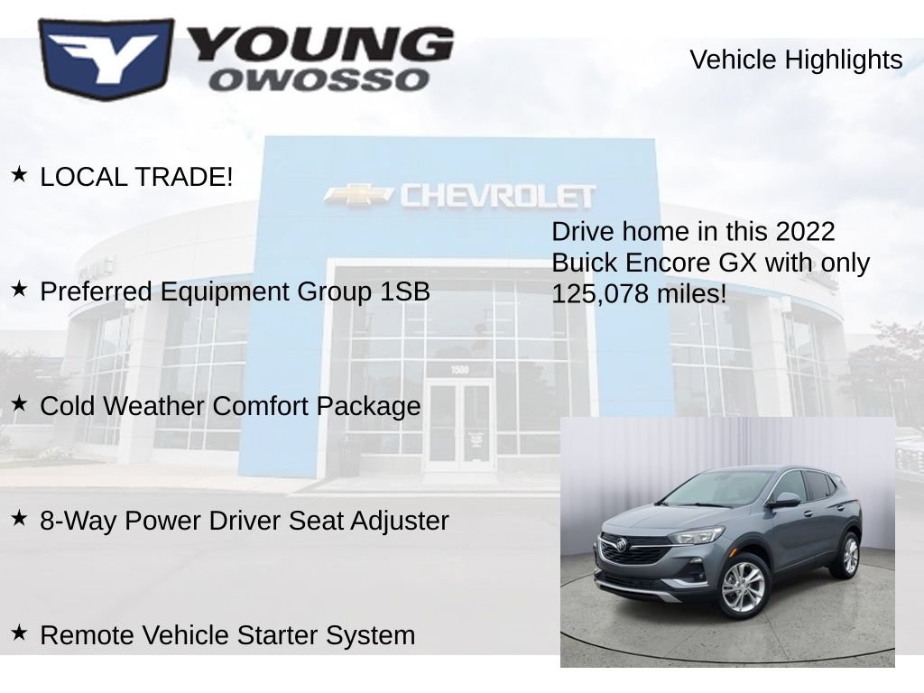 Used 2022 Buick Encore GX Preferred w/ Cold Weather Comfort Package AWD/4WD image 7