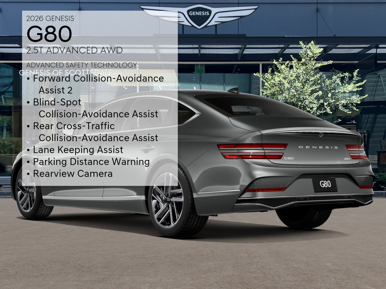 New 2026 Genesis G80 2.5T Advanced image 7