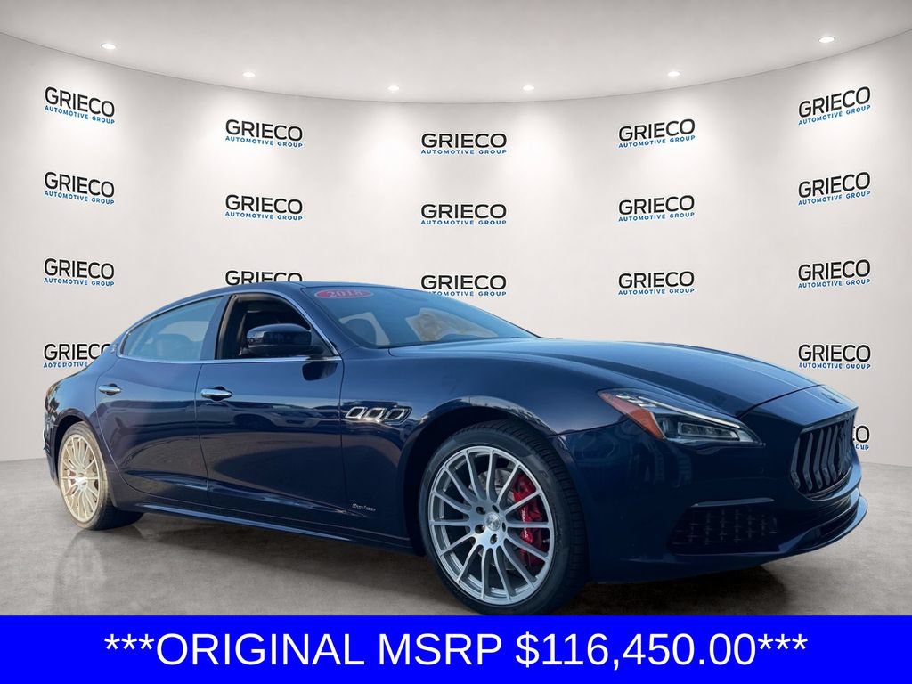 Used 2018 Maserati Quattroporte S GranLusso