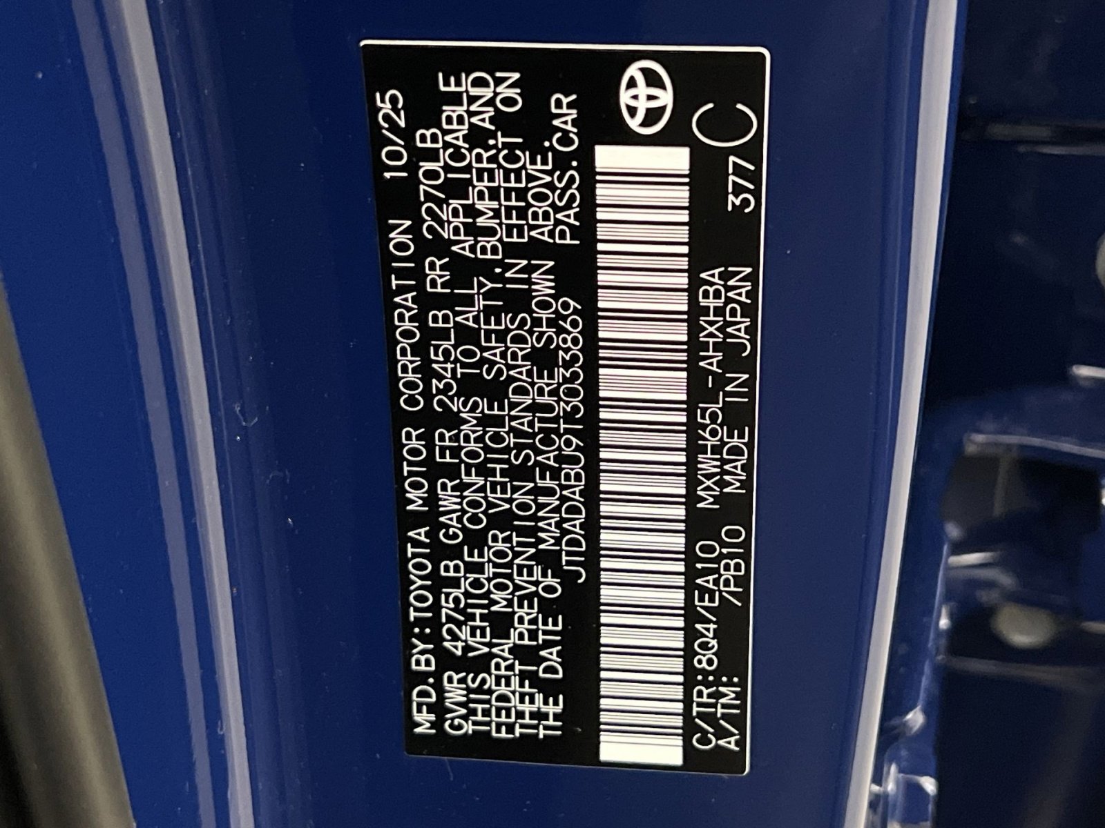 New 2026 Toyota Prius Limited image 24