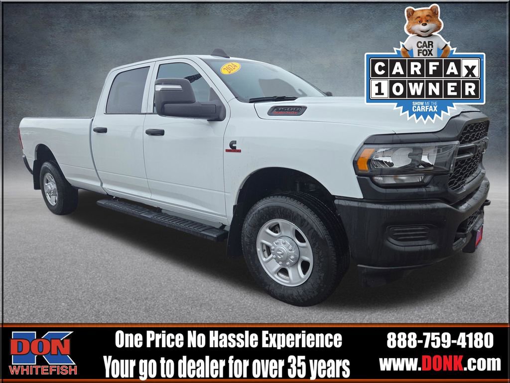 Used 2024 RAM 3500 Tradesman w/ Cold Weather Group AWD/4WD 360° Tour