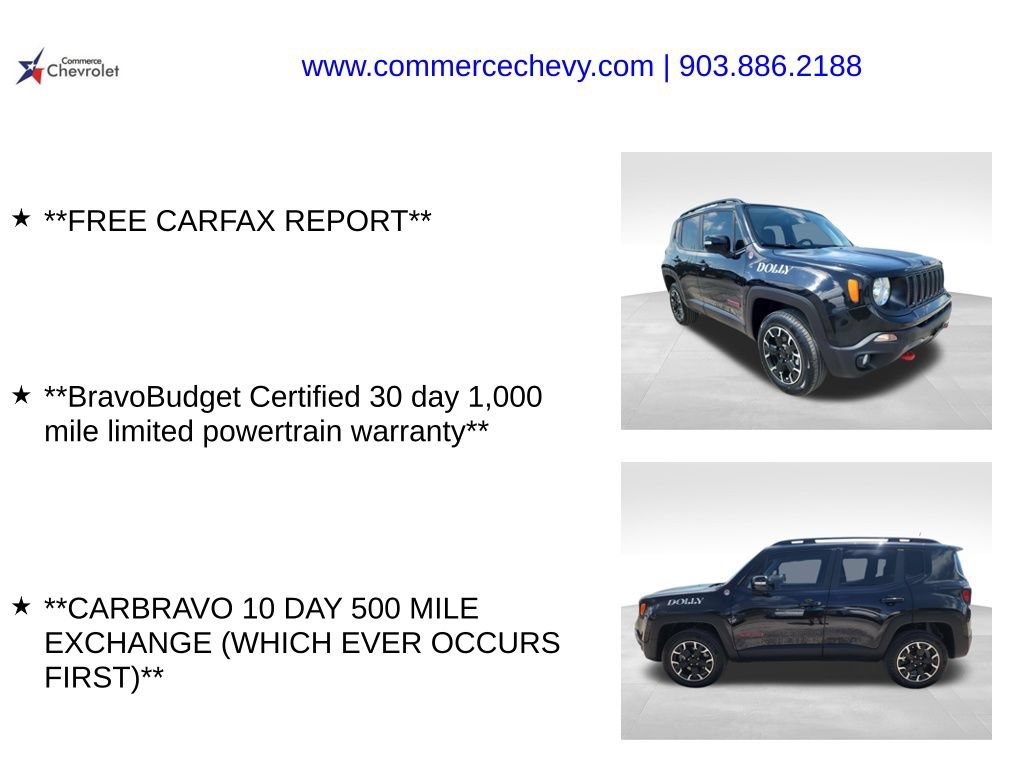 Used 2023 Jeep Renegade Trailhawk AWD/4WD image 5