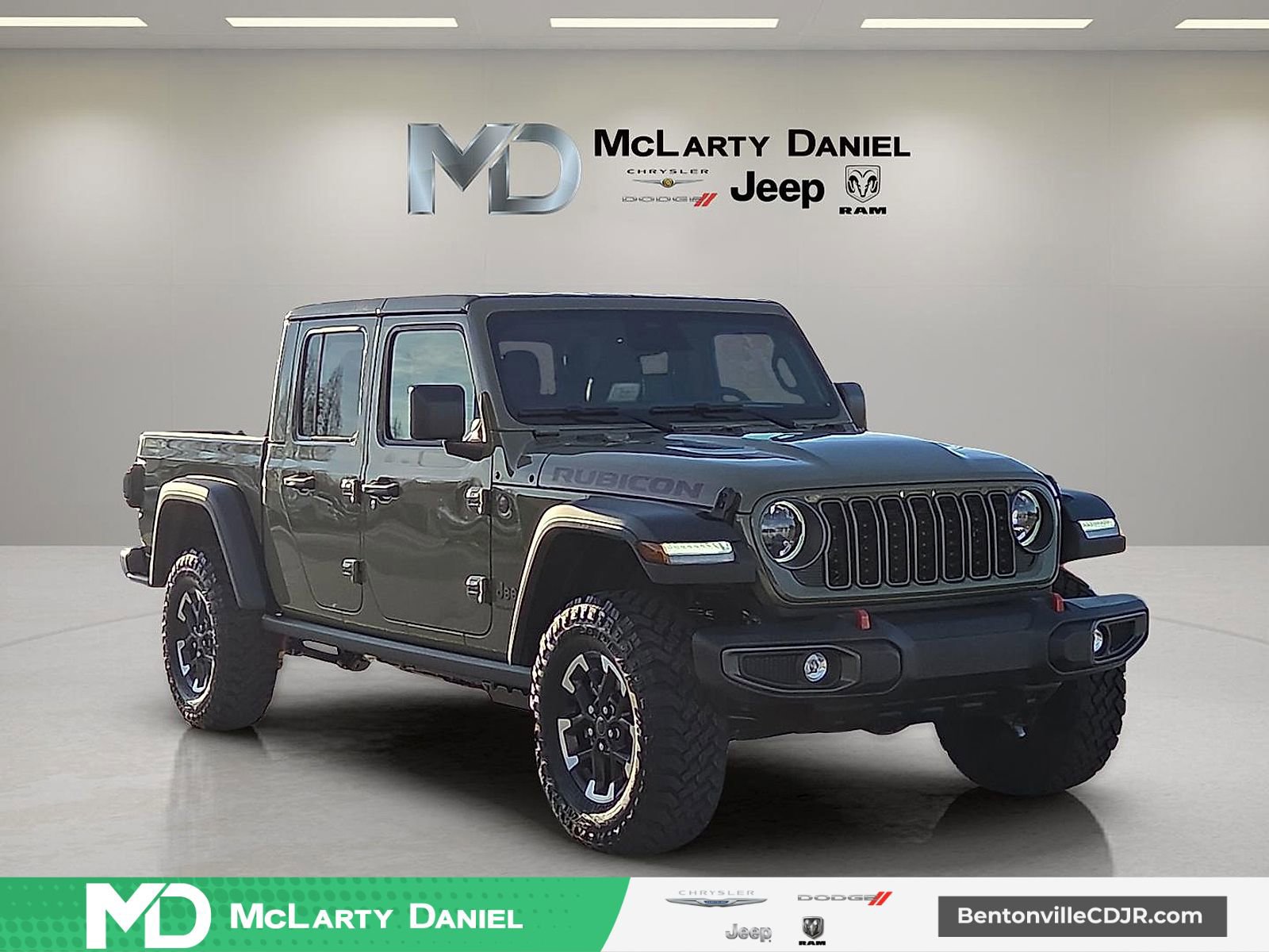 New 2026 Jeep Gladiator Rubicon w/ Steel Power Dome Hood Package
