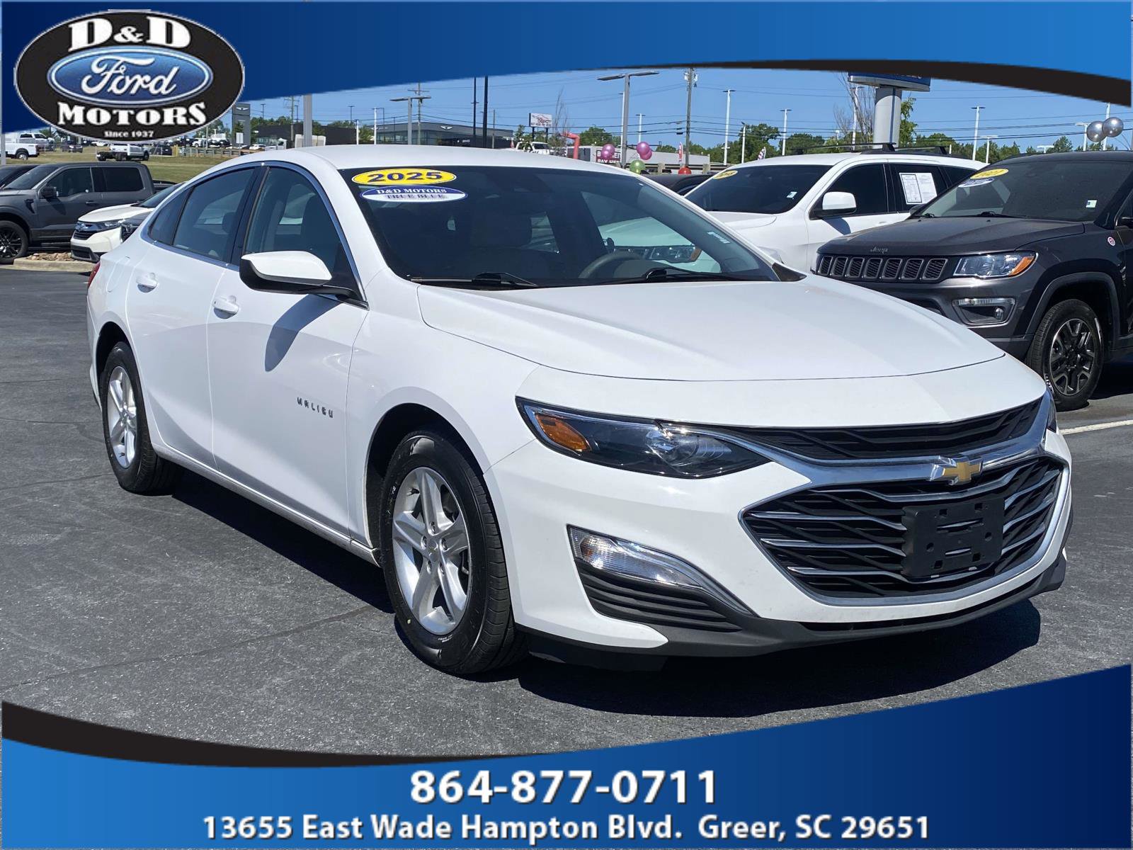 Used 2025 Chevrolet Malibu LS FWD image 1