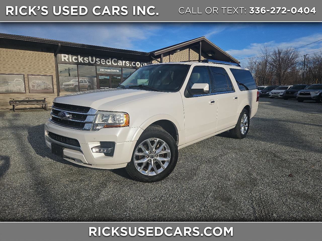 Used 2015 Ford Expedition EL Limited w/ Equipment Group 301A