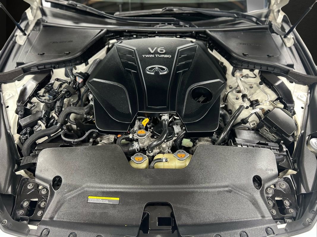 Used 2019 INFINITI Q50 Red Sport 400 w/ Sensory Package AWD/4WD image 58