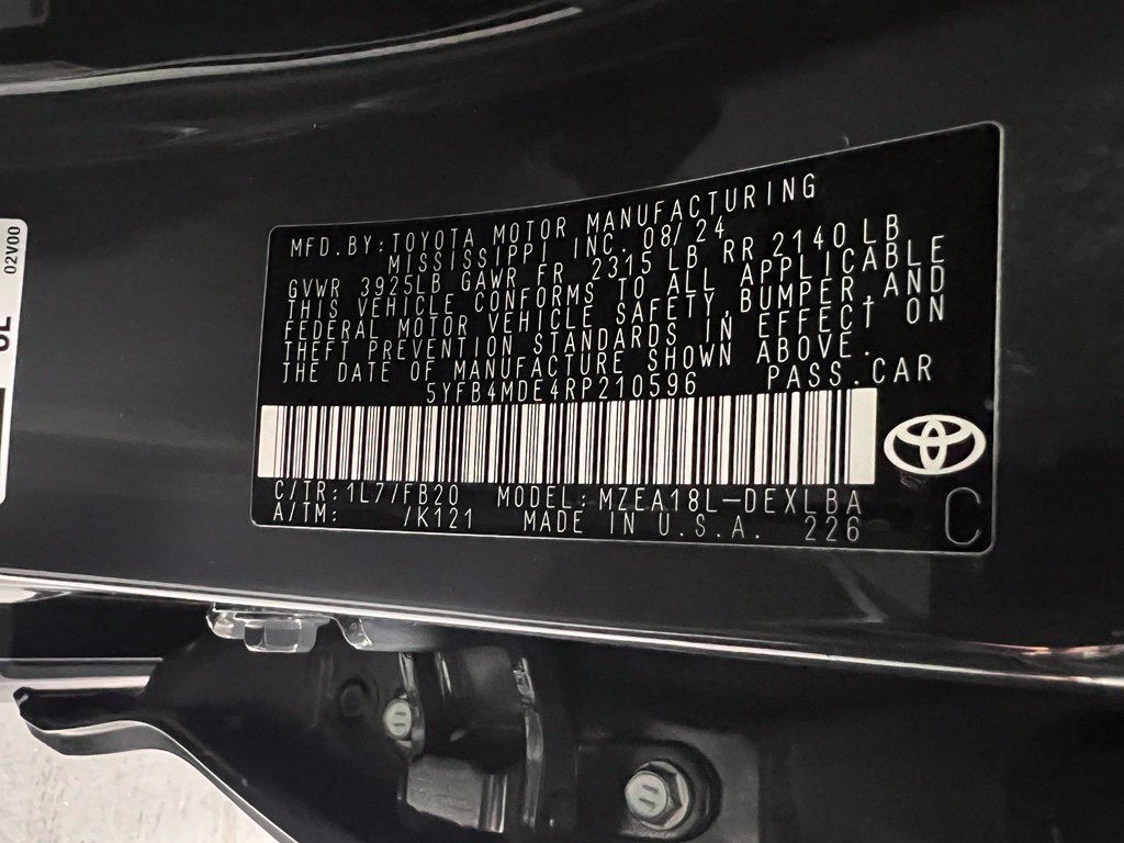 Certified 2024 Toyota Corolla LE FWD image 40
